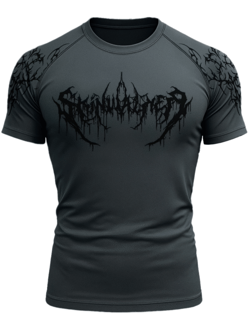 War-torn compression Tee