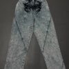 Night Frost Denims(Black Embroidered Design)