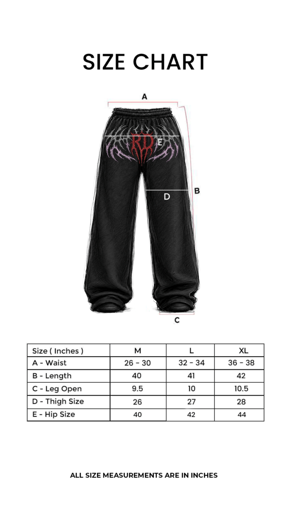 “BLAZEBORN” pant