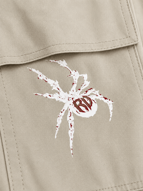 Bloodveil Baggy Cargo Pant (Beige)