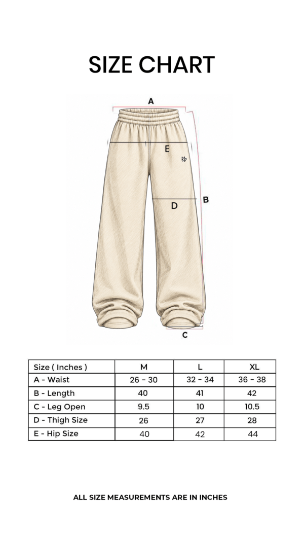 dustborn-size-chart DUSTBORN PANTS